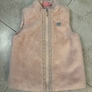 Juicy Couture Blush Pink Fabric girls size 6